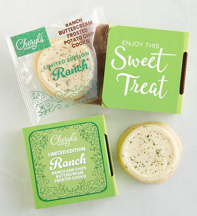 Ranch Buttercream Frosted Potato Chip Cookie Card