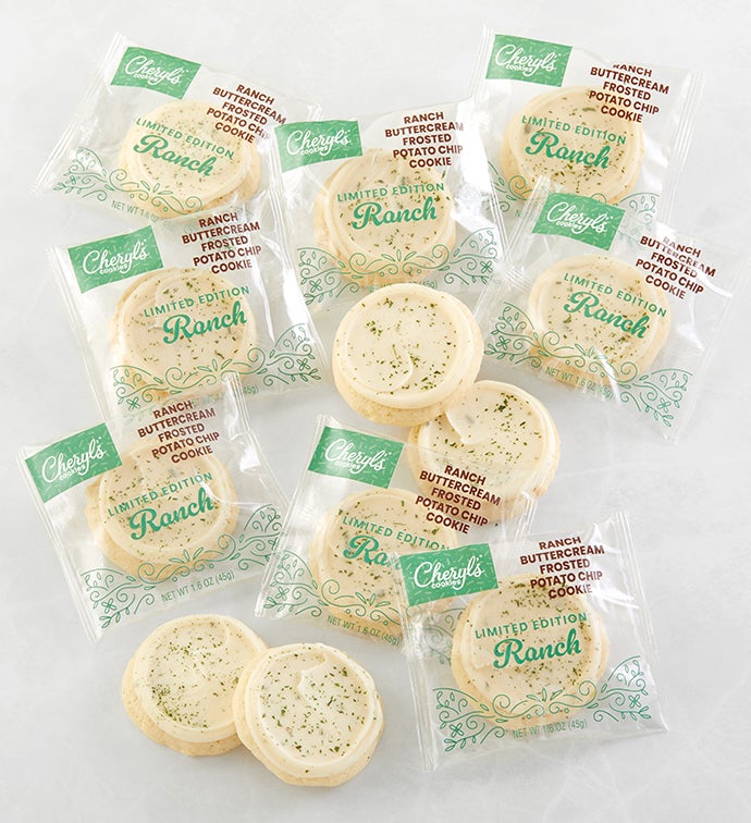 Ranch & Chips Buttercream Frosted Cookie Gift Box