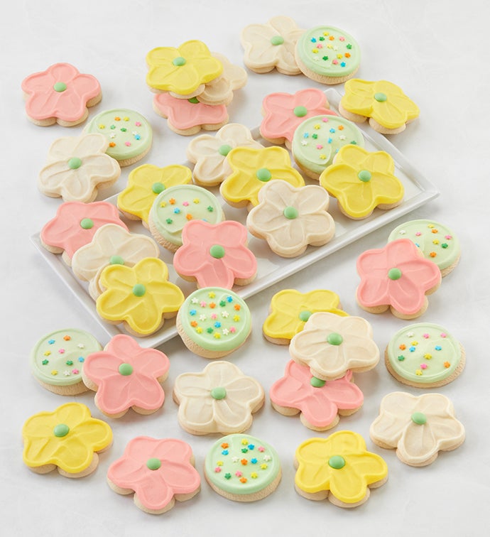 Buttercream Frosted Spring Bow Gift Box