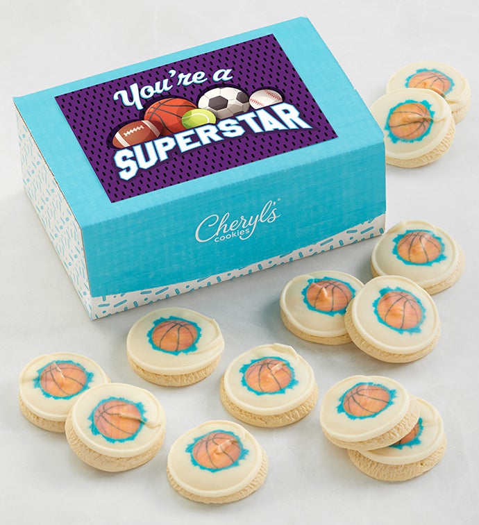 Superstar Basketball Cookie Gift Box