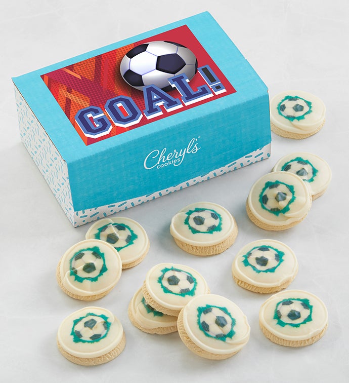 Goal! Soccer Cookie Gift Box