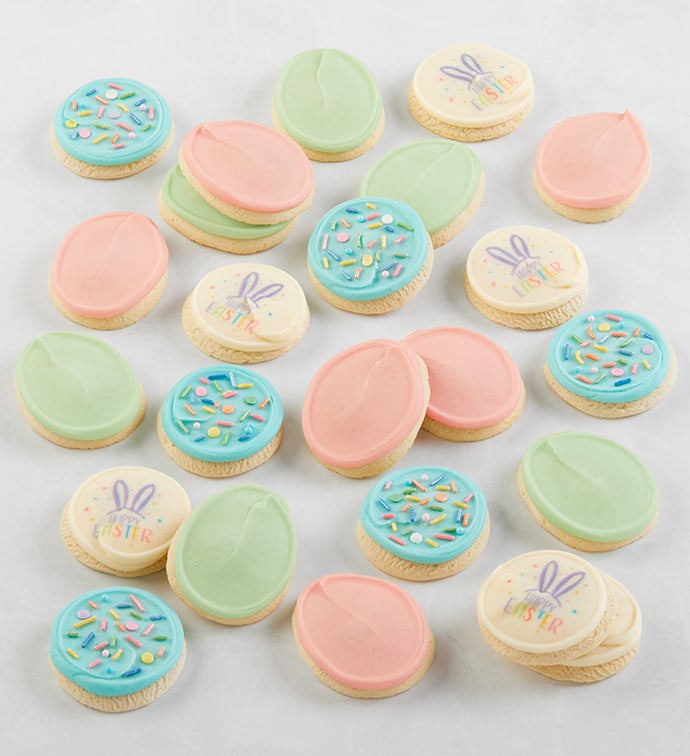 Bow Gift Box   Buttercream Frosted Easter Sugar Cookies