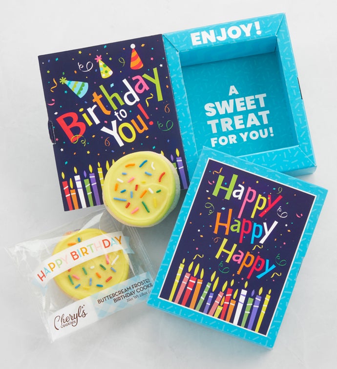 Happy Birthday Cookie Card