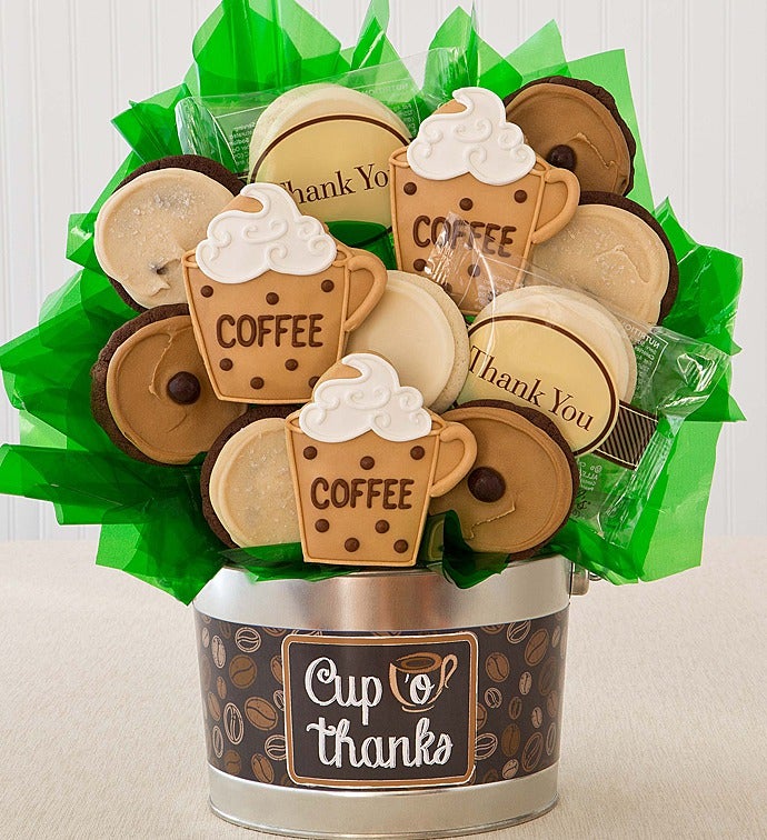 Cup O&#39; Thanks Cookie Flower Pot