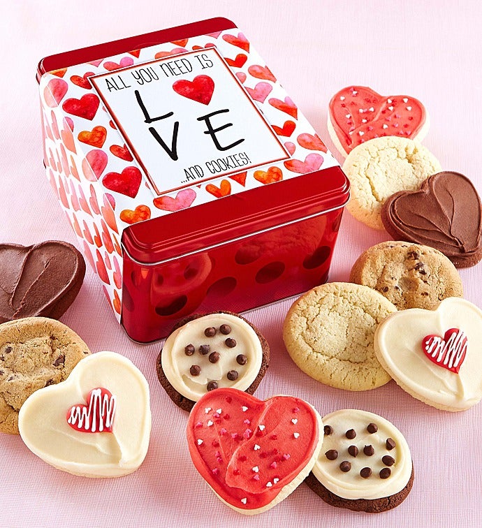 All You Need is Love Gift Tin   Create Your Own   12 Cookies