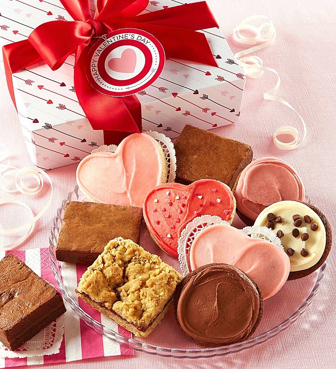 Valentine Cookie & Brownie Gift Boxes