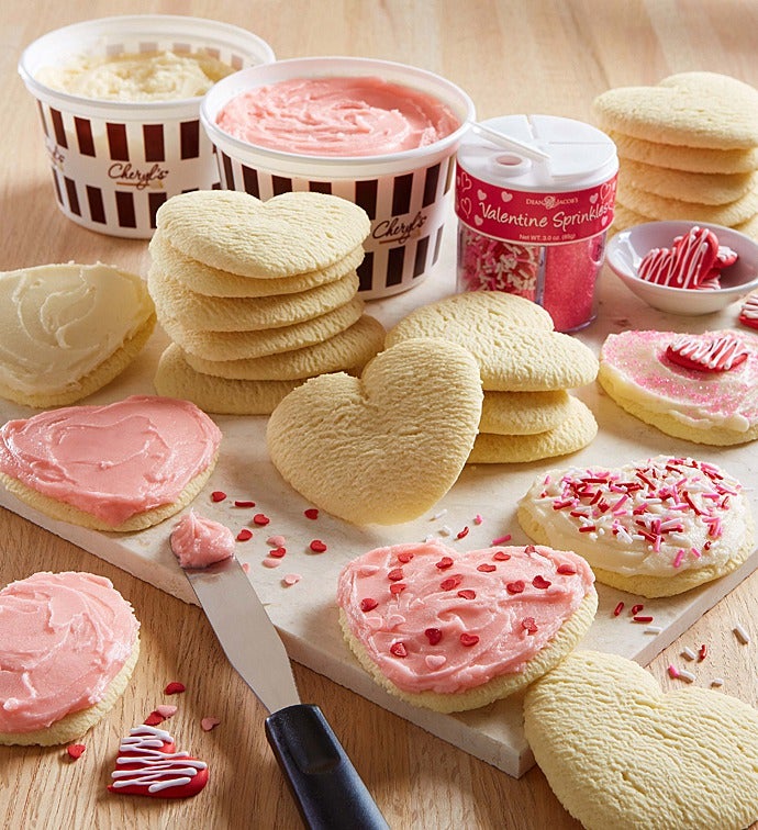 Cheryl’s Valentine’s Day Cut out Cookie Decorating Kit