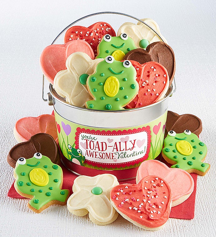 Valentine Toad ally Awesome Cookie Pail