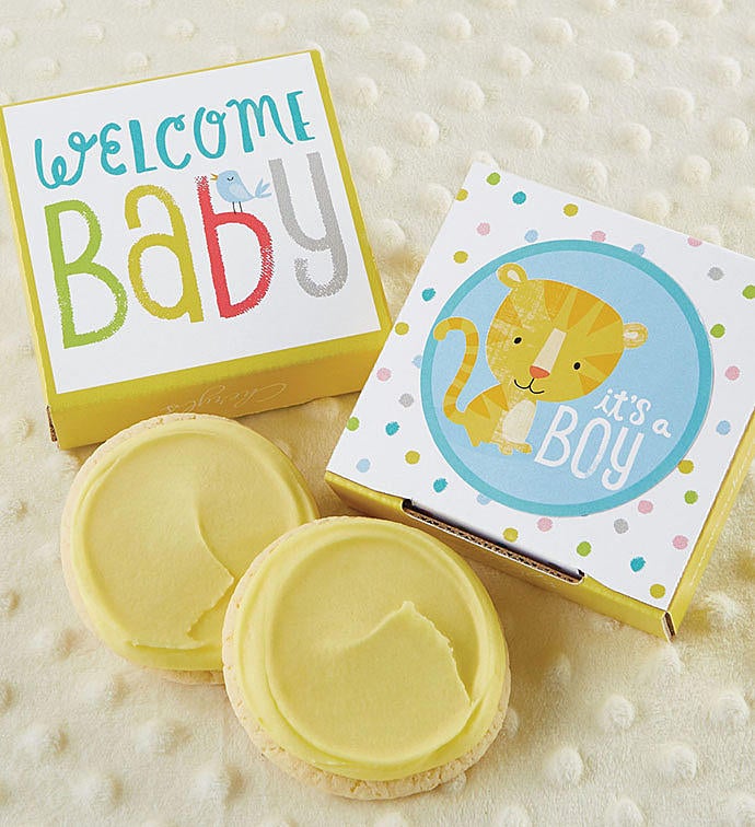 B is for Baby Boy Cookie Card