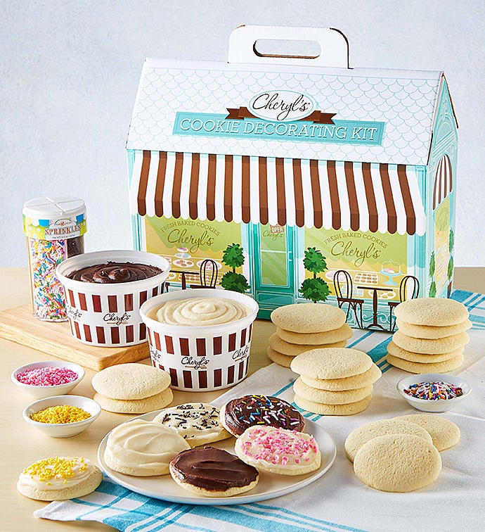 Image of Cheryls Cut-Out Cookie Decorating Kit Bakery