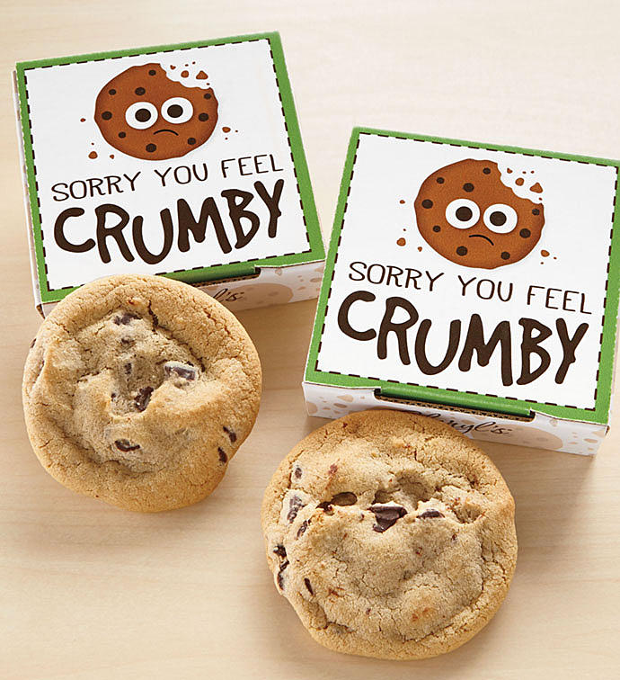 Sorry You Feel Crumby Cookie Card