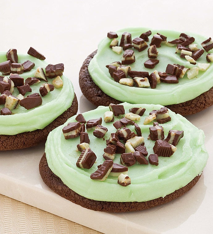 Flavor of the Month Buttercream Frosted Chocolate Mint