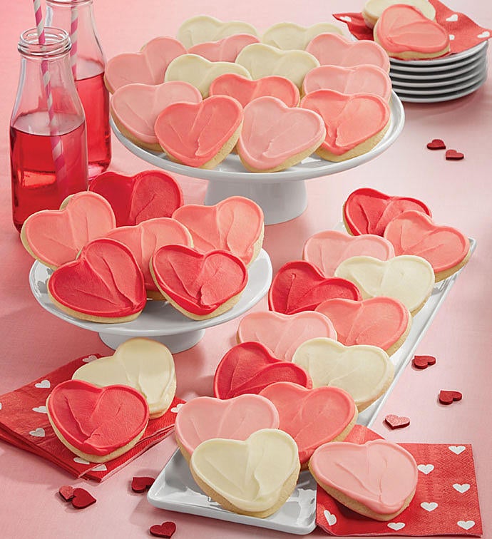 Buttercream Frosted Valentine&#39;s Day Cut outs