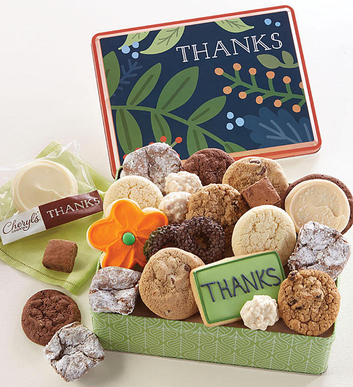 Thank You Cookie Gift Tin