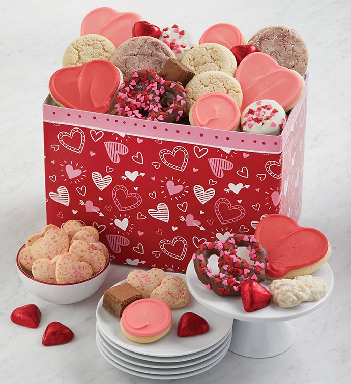 Image of Happy Valentines Day Treats Box