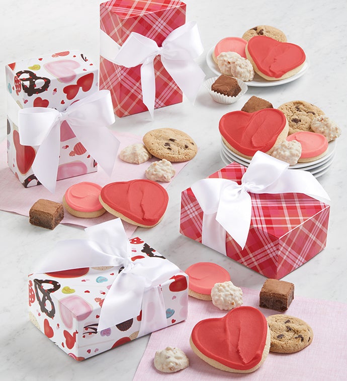 Valentine Treats Gift Box Set of 4