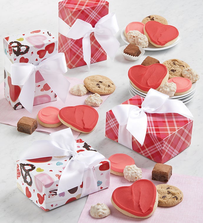 Image of Valentine Treats Gift Box - Set Of 4