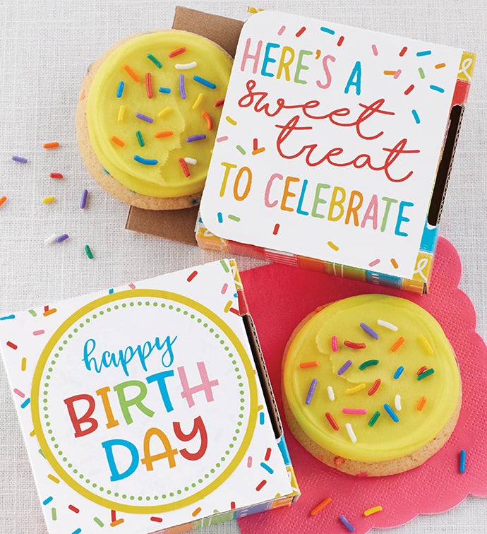 Happy Birthday Cookie Cards – Cases of 24 or 48