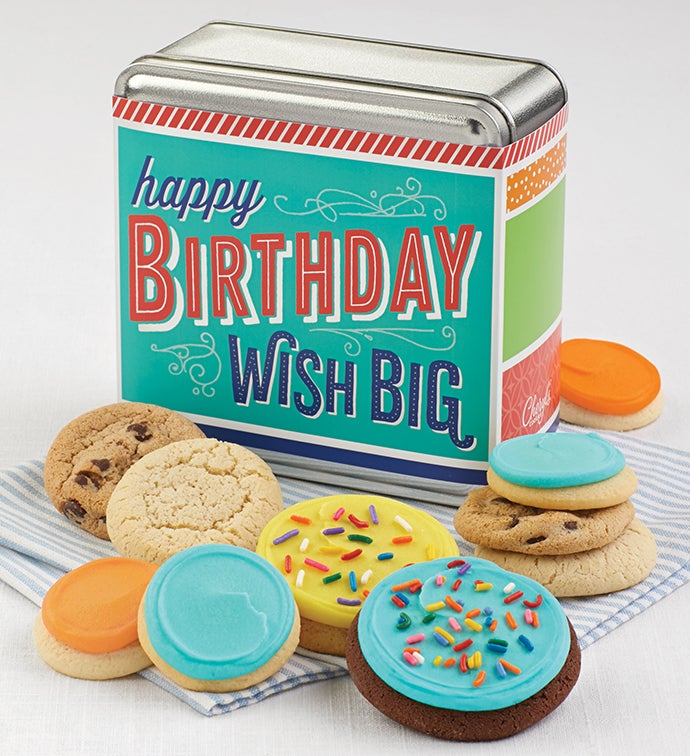 Happy Birthday Wish Big Treats Gift Tin