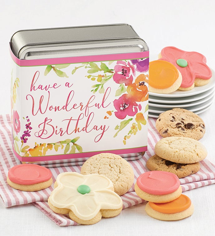 Image of Have A Wonderful Birthday Treats Gift Tin