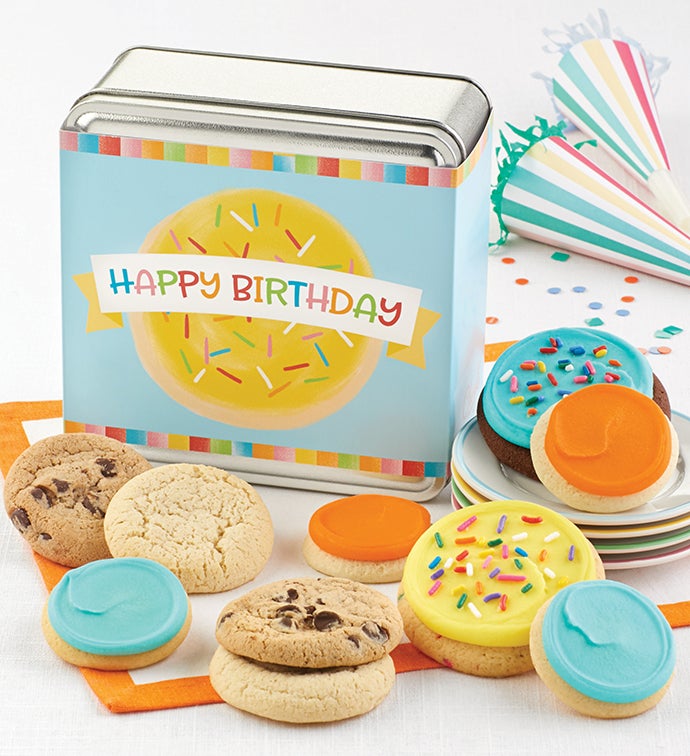 Image of Happy Birthday Mini Gift Tin
