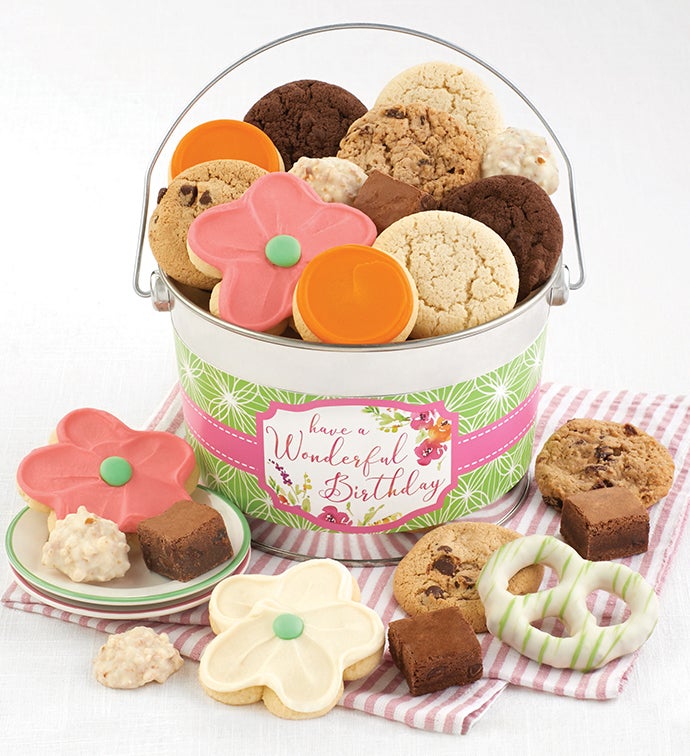Image of Have A Wonderful Birthday Treats Pail