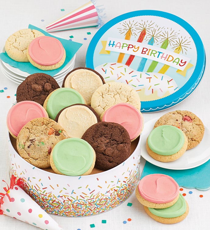 Image of Musical Birthday Gift Tin Create Your Own Assortment