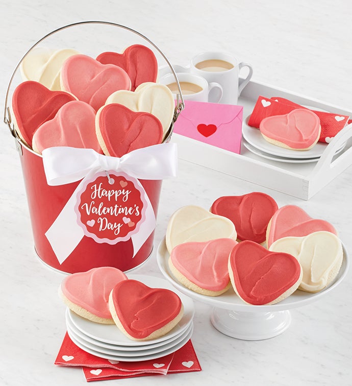 Valentine Cut Out Cookie Pail