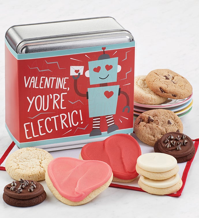 Image of Valentines Day Mini Gift Tins - Robot
