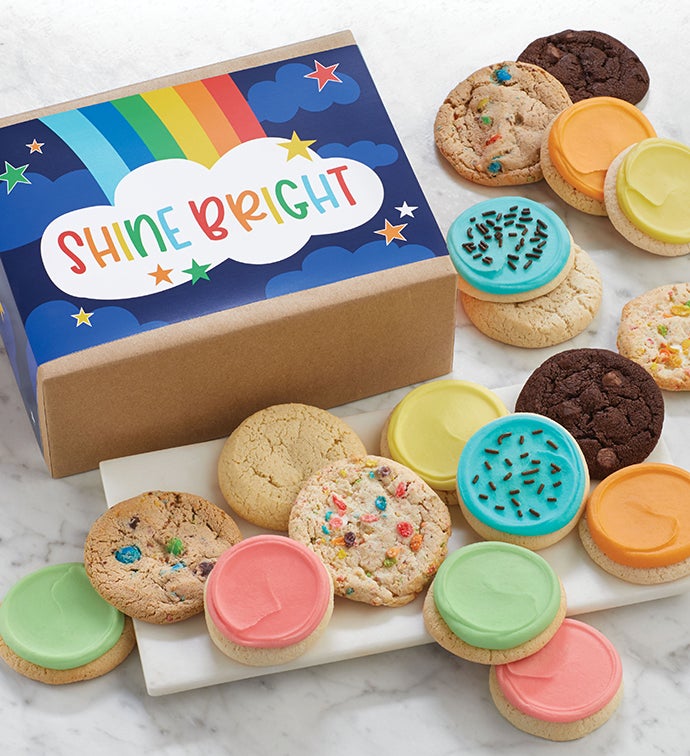 Shine Bright Assorted Cookie Box