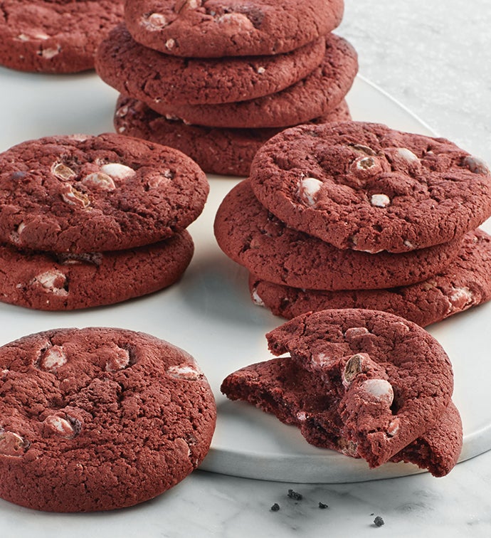 Red Velvet Cake Cookie Flavor Box