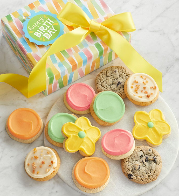 Sunny Day Birthday Cookie Gift Box