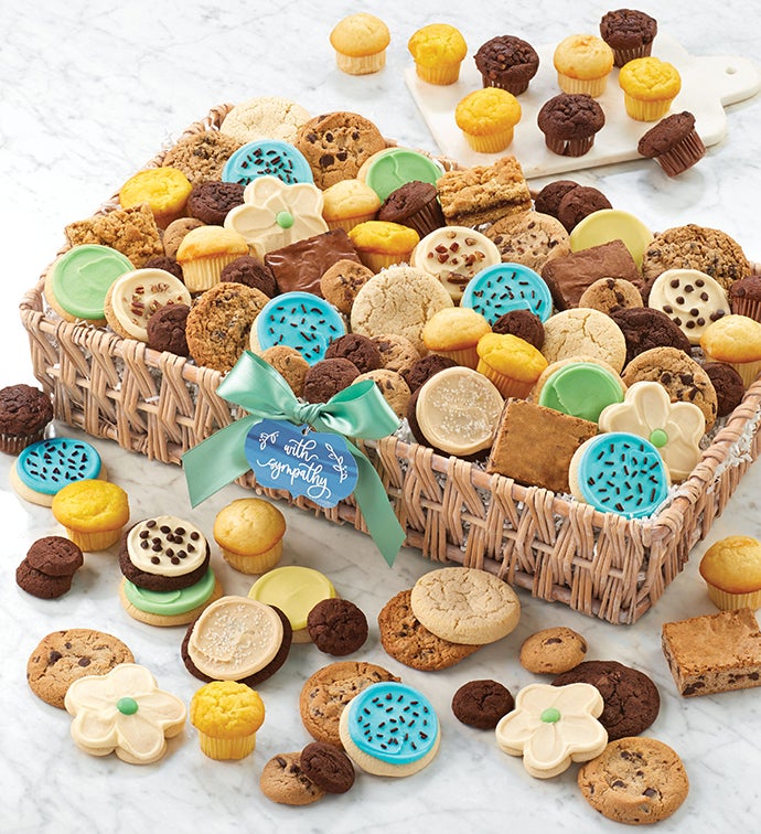 With Sympathy Gift Basket - Grand