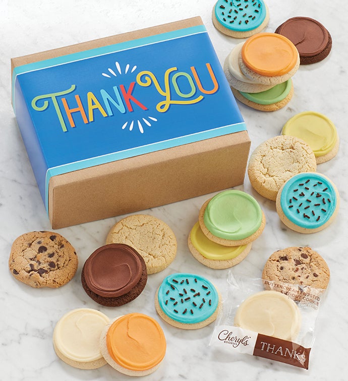 Thank You Assorted Cookie Box