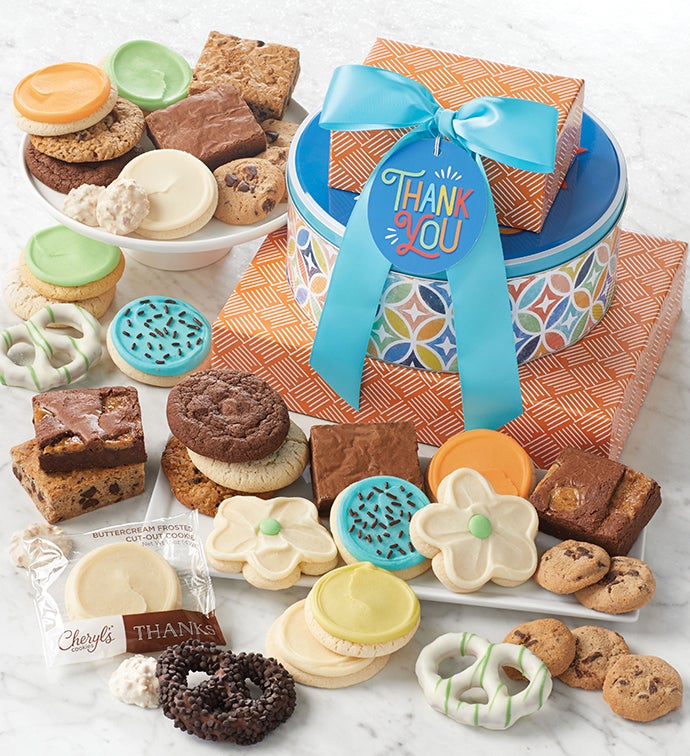 Thank You Gift Tin Tower