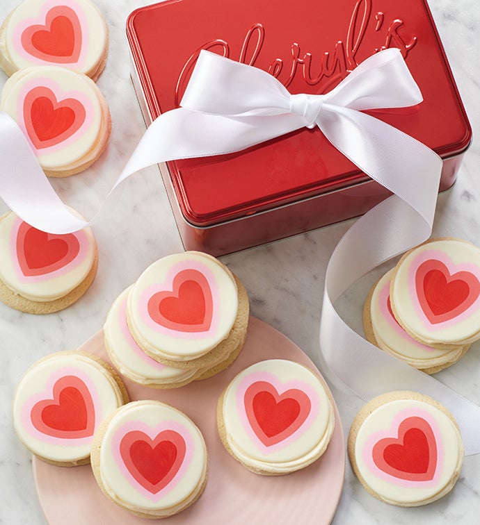 Limited Edition Heart Cookie Gift Tin