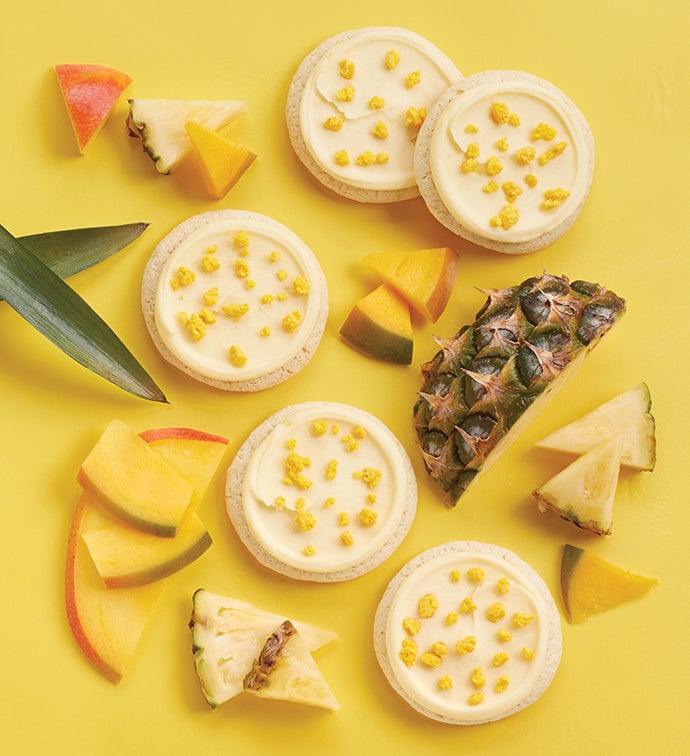 Buttercream-Frosted Pineapple Mango Cookie Flavor Box