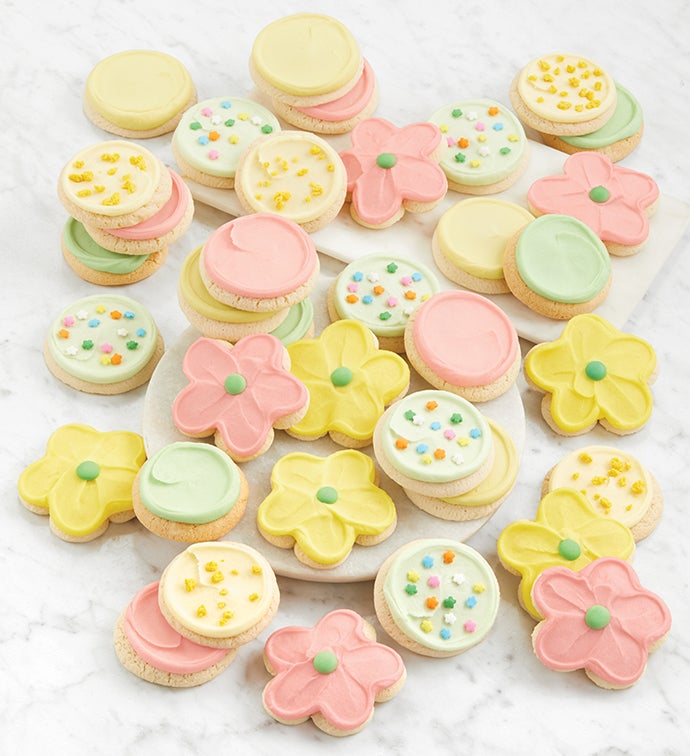Buttercream Frosted Spring Bow Gift Box