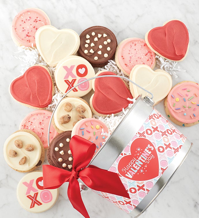 Valentine’s Day Cookie Pail