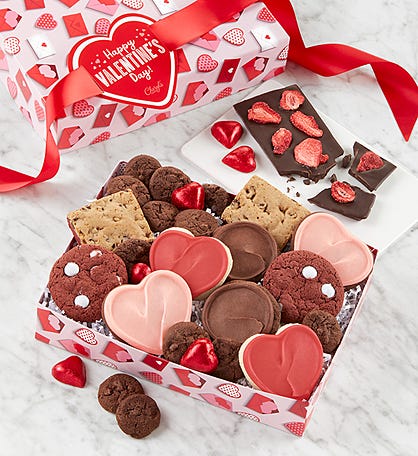 Valentines Day Baskets, Cookies for Valentine