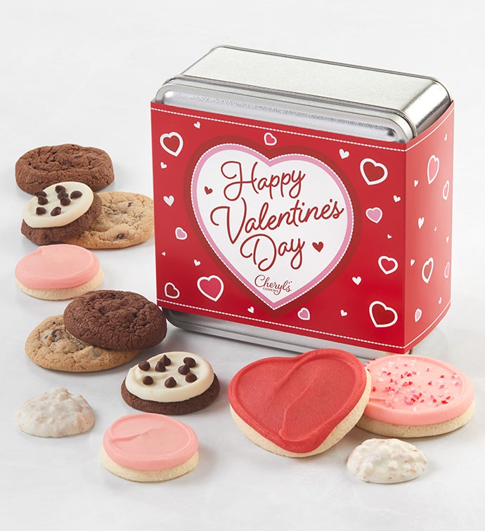 Valentine Treats Gift Tin