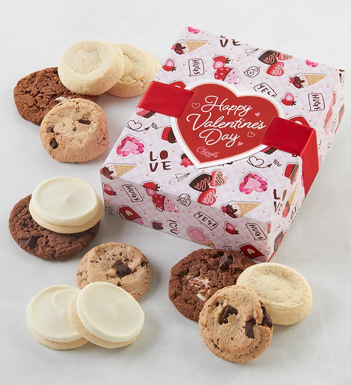 Valentine Cookie Gift Box - Vegan Cookies