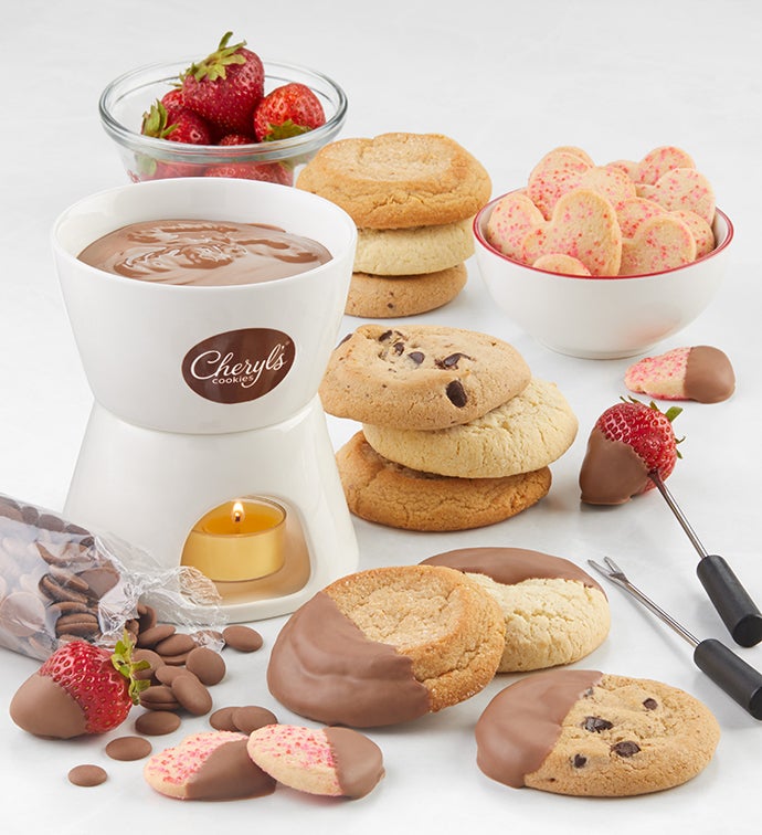 Valentine Fondue Set