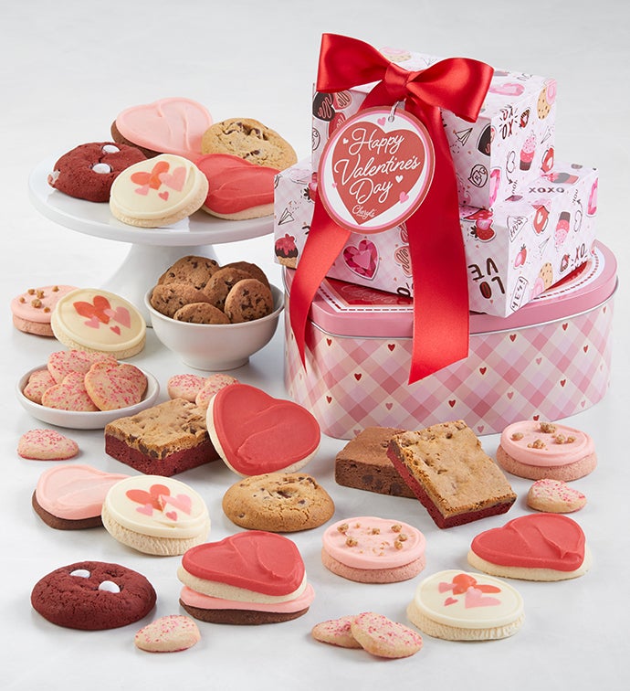 Valentine Gift Tin Tower