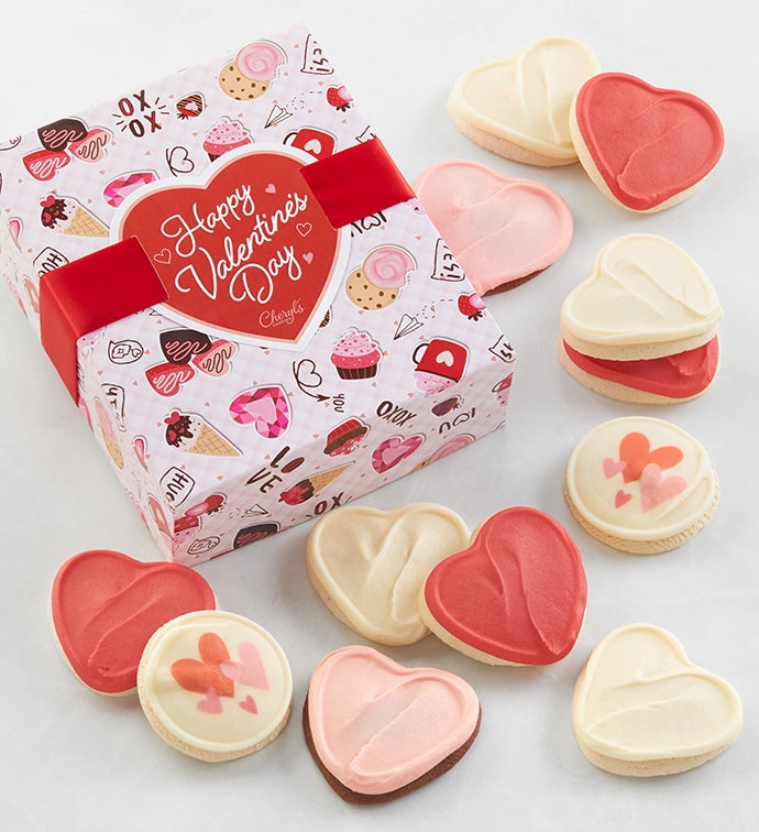 Valentine Cookie Gift Box