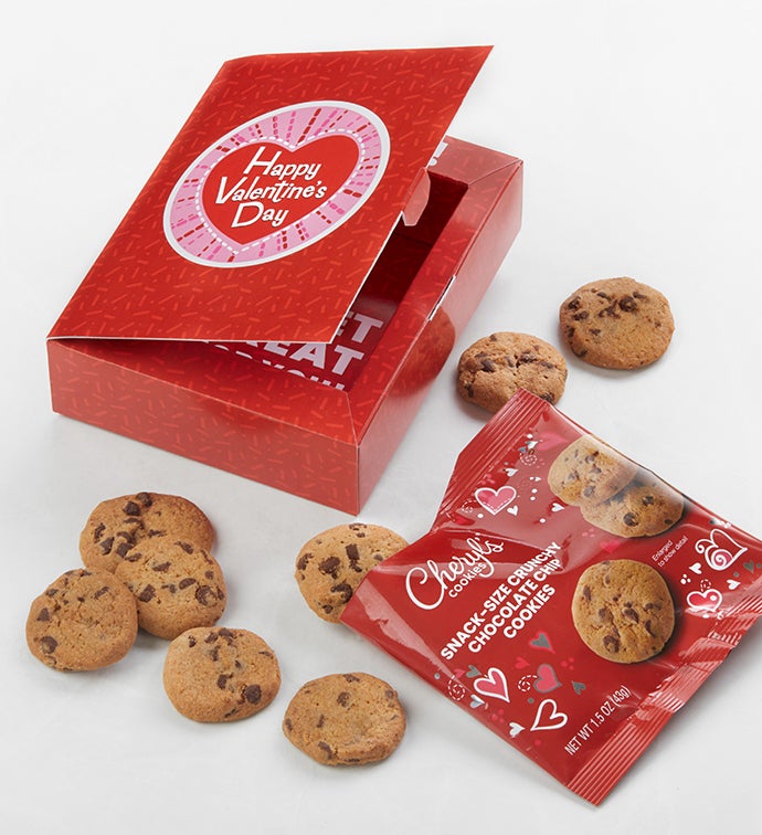 Happy Valentine's Day Crunchy Cookie Card
