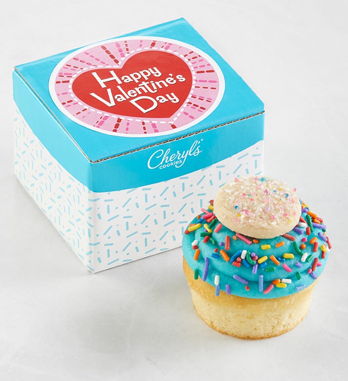 Happy Valentine's Day Cupcake Card