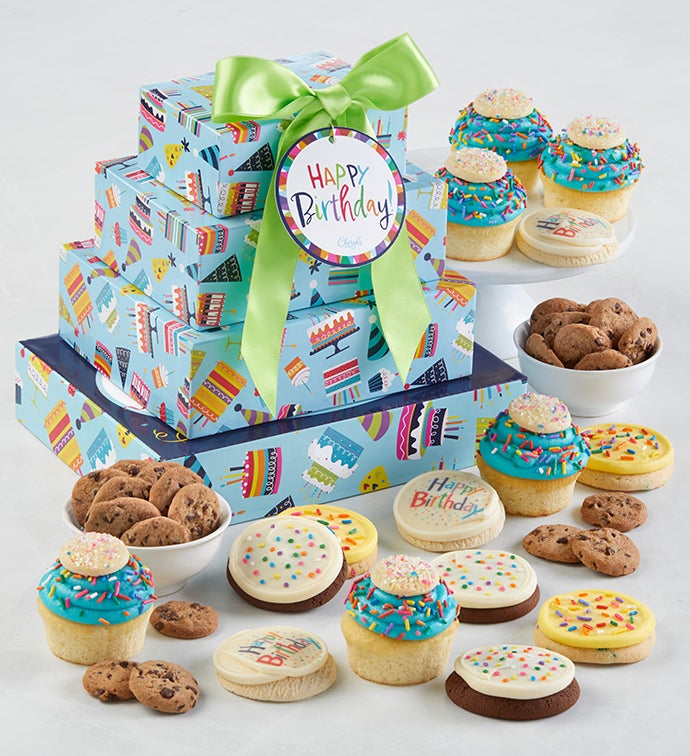 Big Birthday Gift Tower