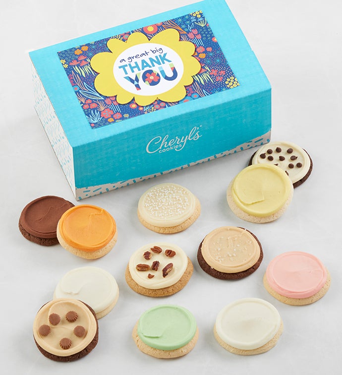 Thank You Best of Buttercream Cookie Gift Box