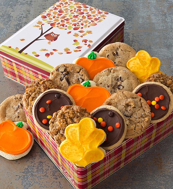 Autumn Gift Tin   16 Create Your Own Cookies